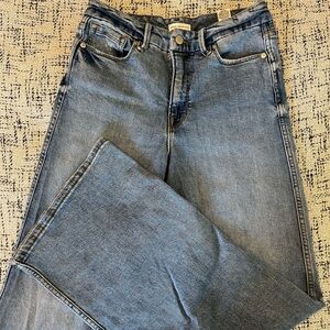 Good American Wide Leg Skate Jeans